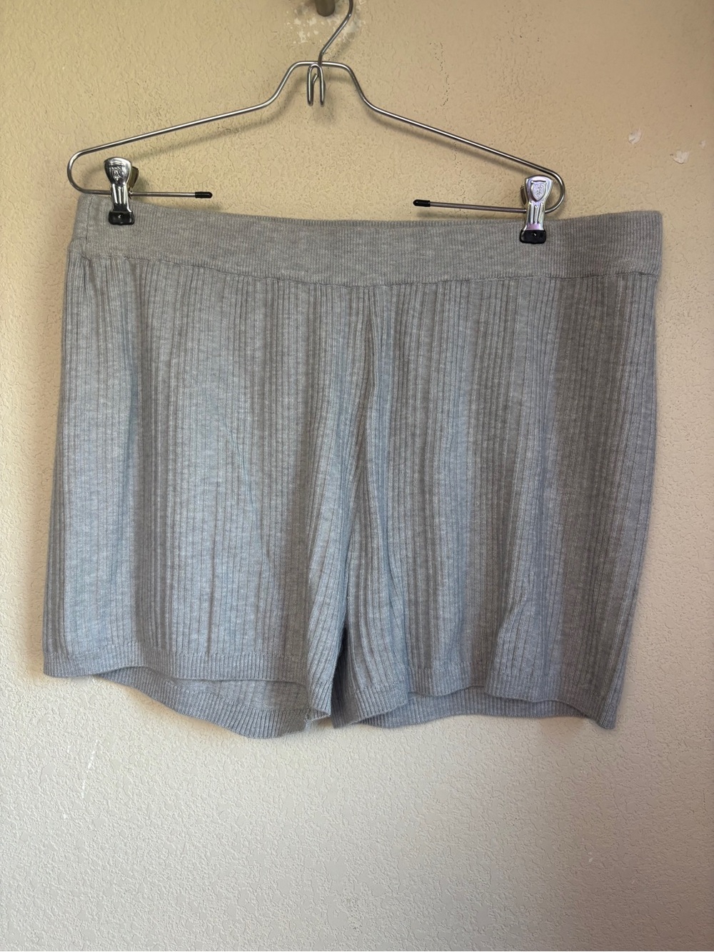 NWT Cupcakes & Cashmere 3 Piece Gray Ribbed Loungewear Set XL - Picture 9 of 13